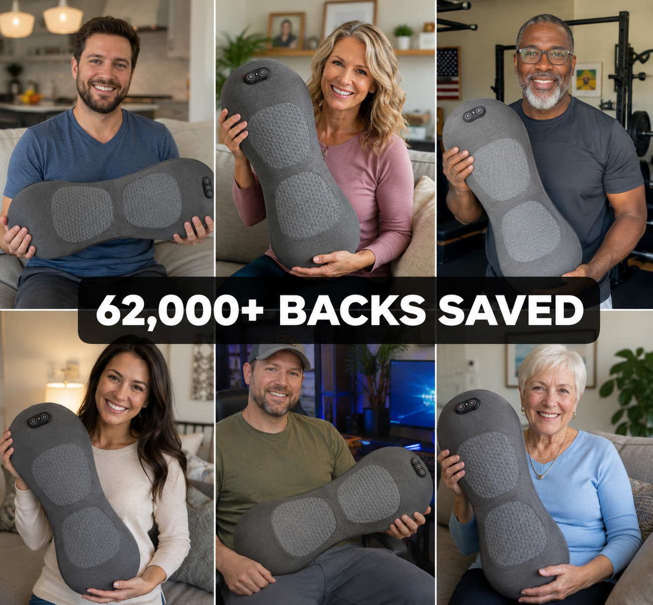HealuckSpine - Triple Fusion Massager