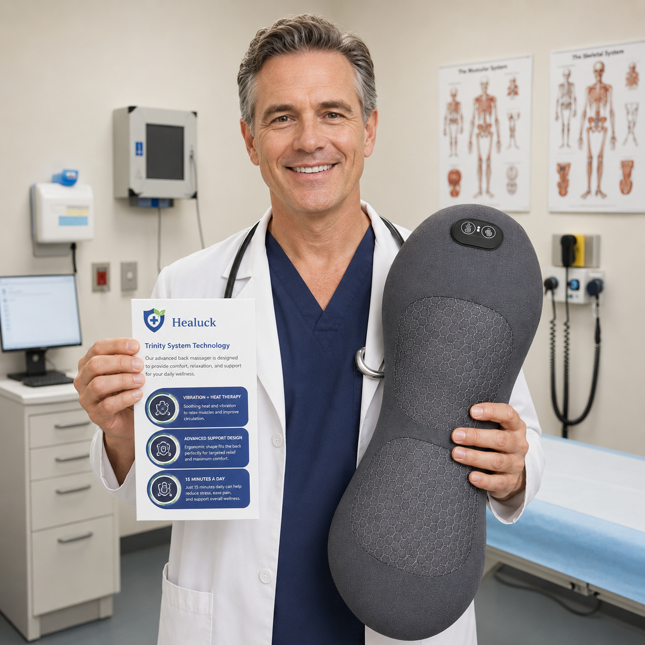 HealuckSpine - Triple Fusion Massager